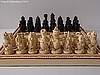 Dinosaur Plain Theme Chess Set